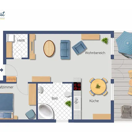 Apartment Dünenrose
